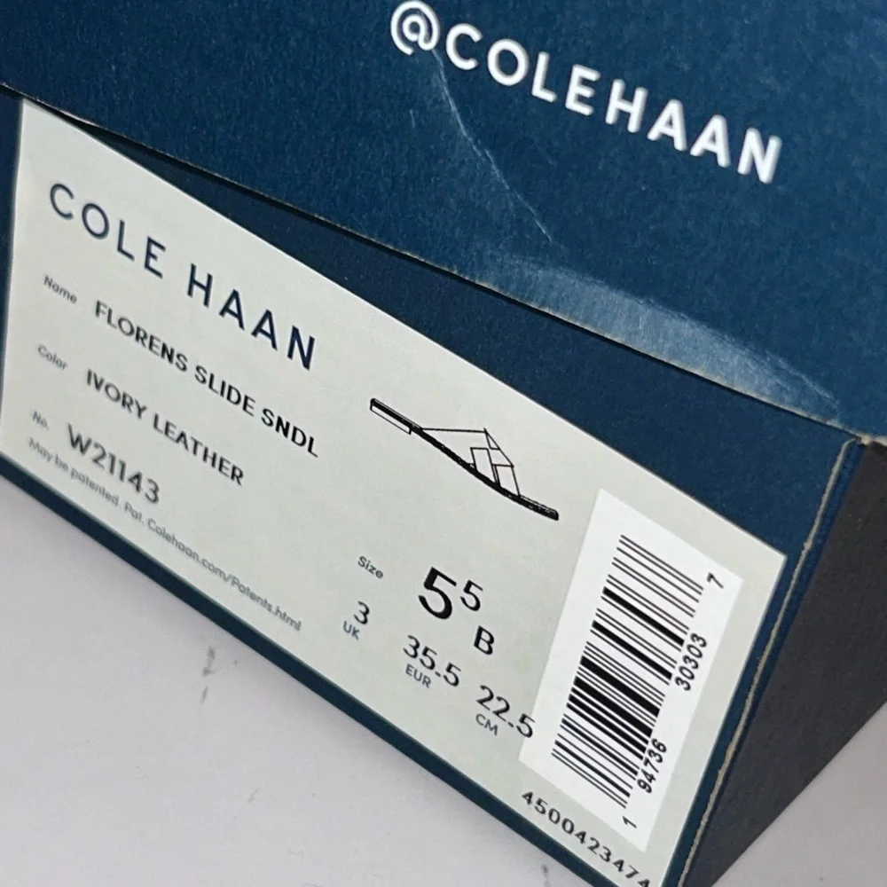 Authentic Cole haan florets flat slide sandal